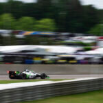 STING RAY ROBB (77) (USA) of Payette, ID drives on track during a practice session for the Children's of Alabama Indy Grand Prix  at the Barber Motorsports Park in Birmingham  AL.