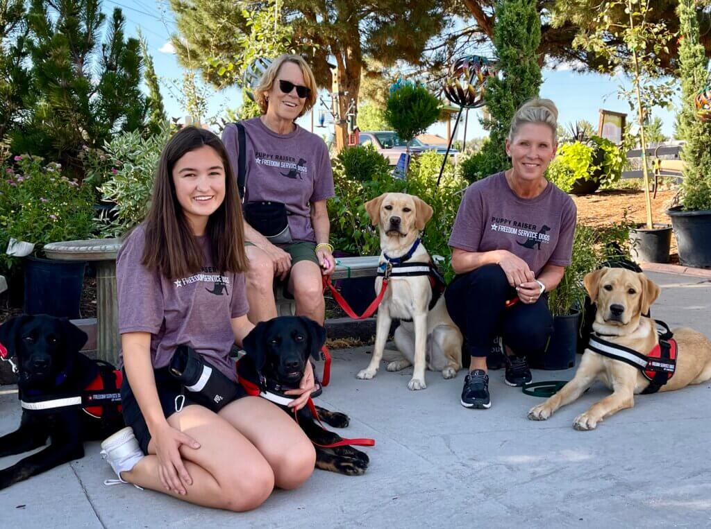 Freedom Service Dogs puppy raising. 